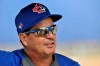 Toronto Blue Jays manager Charlie Montoyo waits for the start of a bullpen session during workouts at the team's spring training facilities in Dunedin, Fla., on February 14, 2020. With a few days of summer training camp workouts under his players' belts, Blue Jays manager Charlie Montoyo was scheduled to hold a conference call Wednesday afternoon to discuss his team's preparation for the upcoming 60-game regular season. The Blue Jays, who still don't know whether they'll be able to play home games at the Rogers Centre, are set to kick off the shortened campaign July 24 at Tampa Bay. THE CANADIAN PRESS/Steve Nesius