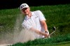 Mackenzie Hughes hits from a bunker on the 15th hole during the second round of the BMW Championship golf tournament, Friday, Aug. 28, 2020, at Olympia Fields Country Club in Olympia Fields, Ill. THE CANADIAN PRESS/AP, Charles Rex Arbogast