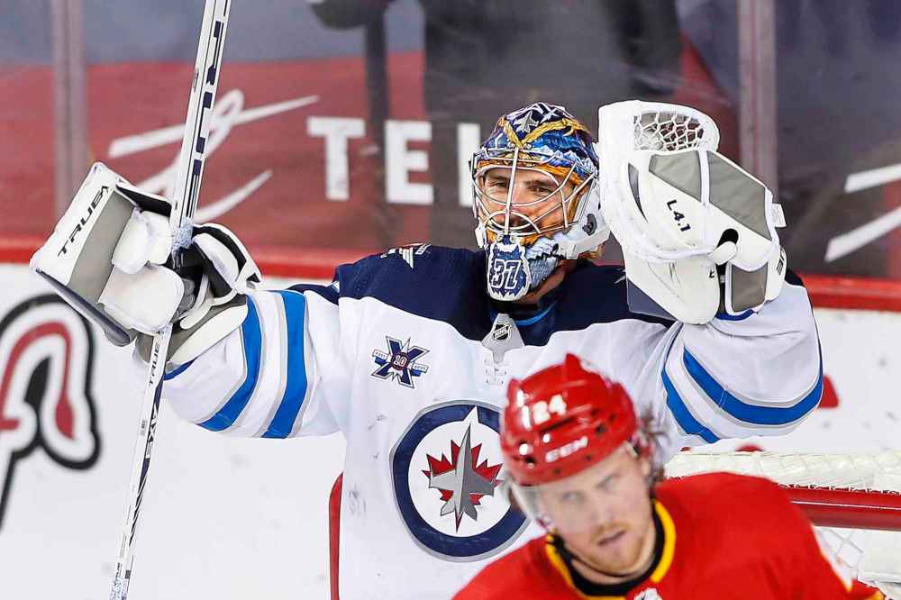 Goalie's bloody struggles persist both off and on the ice – Winnipeg Free  Press