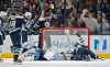 (Kyle Robertson/Columbus Dispatch/TNS)
The Columbus Blue Jackets' Gustav Nyquist scores after diving to poke the puck across the goal line against the Winnipeg Jets in the second period at Nationwide Arena in Columbus, Ohio, on Wednesday.
