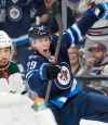 THE CANADIAN PRESS/John Woods
Winnipeg Jets' Patrik Laine celebrates a goal against the Minnesota Wild in October. In their past 10 home games, the Jets are 8-1-1.