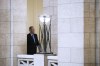 Manitoba premier Brian Pallister makes his way to question period at the Manitoba Legislature in Winnipeg, Wednesday, May 13, 2020. When Manitoba seniors receive a special $200 cheque from the provincial government later this month, they'll also receive a letter from Premier Brian Pallister. THE CANADIAN PRESS/John Woods