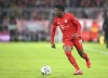 Bayern's Alphonso Davies controls the ball during the German Bundesliga soccer match between Bayern Munich and RB Leipzig at the Allianz Arena in Munich, Germany, Sunday, Feb. 9, 2020. They've all got game. But can they video game Canadian internationals Sam Adekugbe (Norway's Valerenga Fotball), Alphonso Davies (Bayern Munich), Cyle Larin (Belgium's SV Zulte Waregem on loan from Turkey's Besiktas), Liam Millar (Liverpool) and Jonathan Osorio (Toronto FC) are facing off in a Canadian men's national team FIFA 20 tournament. THE CANADIAN PRESS/AP-Matthias Schrader