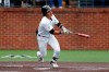 Vanderbilt's Austin Martin connects for a hit during an NCAA college baseball game against Missouri in Nashville, Tenn. on May 11, 2019. The Toronto Blue Jays selected Austin Martin of Vanderbilt University with the No. 5 pick at the Major League Baseball amateur draft on Wednesday. THE CANADIAN PRESS/AP, Wade Payne