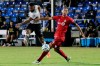 Montreal Impact's Anthony Jackson-Hamel, left, shoots at goals as Toronto FC defender Omar Gonzalez (44) defends during the second half of an MLS soccer match, Thursday, July 16, 2020, in Kissimmee, Fla. Toronto FC centre back Omar Gonzalez is no stranger to heat. A Texas native, Gonzalez played 10 seasons in Los Angeles and Mexico before signing with Toronto in June 2019. But even he finds the heat in Florida hard to handle at the MLS is Back Tournament at ESPN's Wide World of Sports complex in the Orlando area. THE CANADIAN PRESS/AP, John Raoux