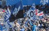 Montreal Impact fans cheer on their team during second half MLS soccer action against Columbus Crew SC in Montreal, Saturday, April 13, 2019. The Montreal Impact say they will have some fans at their first Major League Soccer home game during the COVID-19 pandemic next week. The club says a maximum of 250 people will be allowed in 20,081-seat Stade Saputo when the Impact face the Vancouver Whitecaps next Tuesday. THE CANADIAN PRESS/Graham Hughes