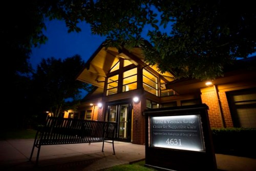 The Harold and Veronica Savage Centre for Supportive Care is pictured in Delta, B.C, Thursday, May 28, 2020. A hospice that has a long history of helping people near death but denies them medical assistance in dying is drawing criticism from the city's mayor in a clash of ideologies that has split its board and raised questions about its future. THE CANADIAN PRESS/Jonathan Hayward