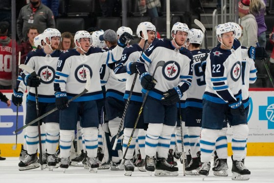 The Jets kick off a four-game road trip tonight. (Paul Sancya / The Associated Press)