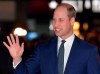 FILE - In this Thursday Nov. 21, 2019 file photo, Britain's Prince William waves as he arrives at the Tusk Conservation Awards in London. Britain's Prince William has revealed that he has been anonymously helping out on crisis helpline, Shout 85258 — a round-the-clock text messaging helpline developed by the Royal Foundation, during the coronavirus lockdown. (Toby Melville/Pool via AP, File)