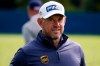 FILE - This Tuesday, Sept. 15, 2020 file photo, shows Lee Westwood of England before the U.S. Open Championship golf tournament, at the Winged Foot Golf Club in Mamaroneck, N.Y. Lee Westwood was voted as the European Tour’s golfer of the year for 2020 on Monday Dec. 21, 2020, winning the award for the fourth time in his career after ending the season as the Race to Dubai champion at the age of 47. (AP Photo/Charles Krupa, File)