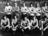 FILE - In this Feb. 21, 1974 file photo, the Dutch National team line up, who are to take part in the World Soccer Cup Final in West Germany in 1974, in Amsterdam, the Netherlands. The players are, standing, from left; Barry Hulshoff; Plot Schrijvers; Aad Mansveld; Wim Suurbier; Johan Neeskens and Ruud Krol. Foreground, from left; Arie Haan; Johan Cruyff; Gerry Muhren; Johrant Rep. and Rob Rensenbrink. Wim Suurbier, the dependable right back of Ajax and Dutch national teams of the 1970s, has died, his former club announced Monday July 13, 2020. He was 75. (AP Photo/File)