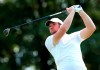 England's Sam Horsfield in action on day two of the Hero Open at Forest of Arden Marriott Hotel and Country Club, Birmingham, England, Friday July 31, 2020. (Mike Egerton/PA via AP)