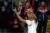 Cologne's Kingsley Ehizibue celebrates scoring during the Bundesliga soccer match between FC Cologne and SC Freiburg at the RheinEnergie Stadium, Cologne, Germany, Sunday Feb. 2, 2020. (Federico Gambarini/dpa via AP)