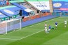 Leicester's Jamie Vardy scores a goal during the English Premier League soccer match between Leicester City and Crystal Palace at the King Power stadium in Leicester, England, Saturday, Dec. 4, 2020.(Michael Regan/Pool via AP)