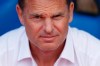 FILE - In this Saturday Aug. 26, 2017 file photo, Crystal Palace's manager Frank de Boer looks on during their English Premier League soccer match against Swansea City at Selhurst Park in London. Frank de Boer was appointed coach of the Netherlands on Wednesday, Sept. 23, 2020 succeeding Ronald Koeman who quit to join Barcelona. The federation said the 50-year-old De Boer signed a contract through the World Cup in Qatar in 2022. (AP Photo/Tim Ireland, File)