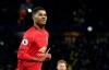FILE - In this Saturday, Dec. 7, 2019 file photo, Manchester United's Marcus Rashford during their English Premier League soccer match against Manchester City at Etihad stadium in Manchester, England. Rashford has been honored with an MBE by the Queen on Friday, Oct, 9, 2020 for campaigning against child poverty which saw him convince the government to reinstate free meals for vulnerable children. (AP Photo/Rui Vieira, file)