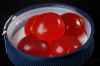 Ingested cannabis — such as these Aurora raspberry gummies — takes a slower journey through the body, from the stomach to the liver, which increases the time it takes to get high. (Mike Deal / Winnipeg Free Press files)