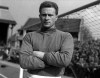 FILE - This Sept. 5, 1957 file photo shows Manchester United and Ireland goalkeeper Harry Gregg. Harry Gregg, the former Manchester United goalkeeper who was described as a “hero of Munich
