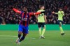 Crystal Palace's Jeffrey Schlupp celebrates scoring his side's first goal of the game against Bournemouth, during their English Premier League soccer match at Selhurst Park in London, Tuesday Dec. 3, 2019. (Adam Davy/PA via AP)