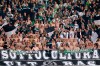 FILE-In this April 30, 2016 file photo Moenchengladbach supporter cheer their team during the German Bundesliga soccer match between FC Bayern Munich and Borussia Moenchengladbach at the Allianz Arena stadium in Munich, Germany. The league has been suspended through April 30 at least due to the coronavirus outbreak and it’s likely that fans will be excluded if it resumes. Public life in Germany has been largely shut down to contain the virus, and clubs are resigned to more so-called “ghost games” without supporters if the season is to be concluded. (AP Photo/Matthias Schrader)