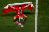 Bayern's Robert Lewandowski celebrates with the trophy after the Champions League final soccer match between Paris Saint-Germain and Bayern Munich at the Luz stadium in Lisbon, Portugal, Sunday, Aug. 23, 2020. (AP Photo/Manu Fernandez, Pool)