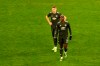 Manchester United's Paul Pogba leaves the field after the Champions League group H soccer match between RB Leipzig and Manchester United at the RB Arena in Leipzig, Germany, Tuesday, Dec. 8, 2020. (AP Photo/Matthias Schrader)