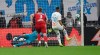 Marseille's Dimitri Payet scores a penalty during the French League One soccer match between Marseille and Lyon at the Velodrome stadium in Marseille, southern France, Sunday, Nov. 10, 2019. (AP Photo/Daniel Cole)