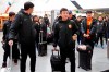 Players of the Chinese Super League team Wuhan Zall arrive at the Atocha train station in Madrid, Spain, Saturday, Feb. 29, 2020. The Chinese first-division soccer club from the city of Wuhan enters its second month in Spain without knowing when it will be able to return home. . It hasn't been easy for the nearly 50 members of the Wuhan Zall squad, but on Sunday they will get some reprieve from their ordeal by attending the Spanish league 