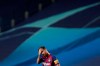 Barcelona's Lionel Messi reacts during the Champions League quarterfinal match between FC Barcelona and Bayern Munich at the Luz stadium in Lisbon, Portugal, Friday, Aug. 14, 2020. Gerard Piqué says Barcelona 
