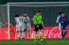 Real Madrid's Ferland Mendy celebrates after scoring his side's second goal during the Spanish La Liga soccer match between Real Madrid and Getafe at Alfredo di Stefano stadium in Madrid, Spain, Tuesday, Feb. 9, 2021. (AP Photo/Bernat Armangue)