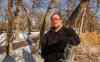 Winnipeg Free Press Columnist Mike McIntyre in Kildonan Park where he started doing daily walks on his journey to losing 85 pounds.