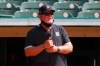 Detroit Tigers manager Ron Gardenhire watches during an intrasquad baseball game in Detroit, Monday, July 13, 2020. (AP Photo/Paul Sancya)
