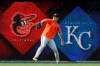 CORRECTS TO JOHN MEANS NOT KEEGAN AKIN - Baltimore Orioles pitcher John Means warms up in the outfield before a baseball game against the Kansas City Royals at Kauffman Stadium in Kansas City, Mo., Friday, July 16, 2021. (AP Photo/Colin E. Braley)