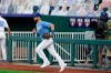 Kansas City Royals left fielder Alex Gordon takes the field for of a baseball game against the Detroit Tigers at Kauffman Stadium in Kansas City, Mo., Saturday, Sept. 26, 2020. (AP Photo/Orlin Wagner)