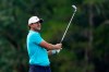 Brooks Koepka watches his tee shot on the 16th hole during the second round of the Wyndham Championship golf tournament at Sedgefield Country Club on Friday, Aug. 14, 2020, in Greensboro, N.C. (AP Photo/Chris Carlson)