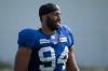 Defensive end Jackson Jeffcoat was seriously considering becoming a free agent before he decided to re-sign with the Bombers. (Alex Lupul / Winniepg Free Press files)