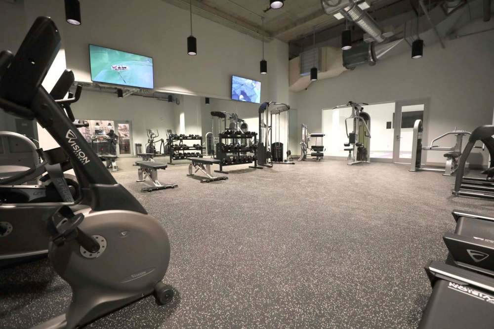 RUTH BONNEVILLE / WINNIPEG FREE PRESS
The redevelopment project features a large gym and workout rooms.