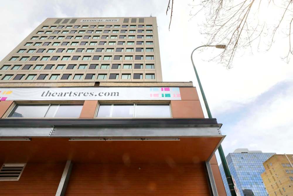 RUTH BONNEVILLE / WINNIPEG FREE PRESS
The renovation of the former Medical Arts Building, led by local firm Number TEN Architectural Group, included a complete upgrade of the 1970s-built structure to meet modern code requirements.