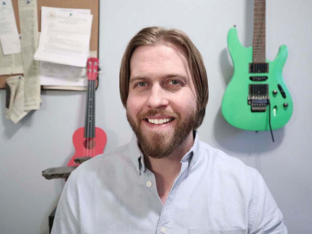 SUPPLIED
Jordan Laidlaw, a Winnipeg elementary school music teacher, feels like he’s ‘teaching with an arm tied behind my back.’