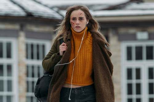 RLJE Films and Shudder
Suki Waterhouse portrays new student Camille as a ferocious, yet romantic, figure.
