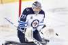 Winnipeg Jets goalie Connor Hellebuyck is entering the post-season on a high note, having won his last two regular-season starts and three of the four games he's played in May.  (Larry MacDougal / Canadian Press files)