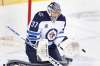 Winnipeg Jets goalie Connor Hellebuyck is entering the post-season on a high note, having won his last two regular-season starts and three of the four games he's played in May.  (Larry MacDougal / Canadian Press files)