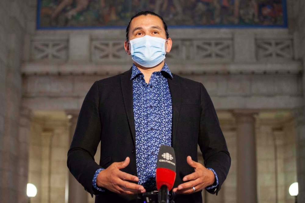 Daniel Crump / Free Press files
NDP Leader Wab Kinew said Manitobans deserve answers about the incident, including whether the attempt to transfer the patient resulted in their death.