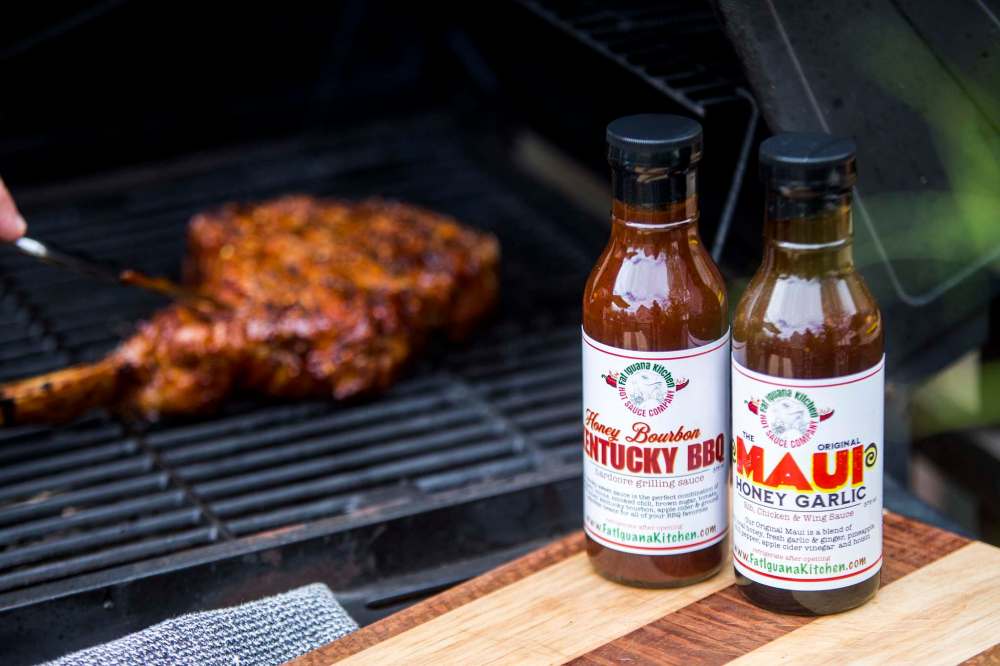 MIKAELA MACKENZIE / WINNIPEG FREE PRESS
Fat Iguana Chef’s Kitchen also offers barbecue sauces.