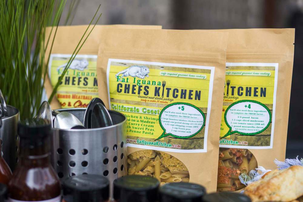 MIKAELA MACKENZIE / WINNIPEG FREE PRESS
A selection of Fat Iguana Chef’s Kitchen's meal-starter kits.