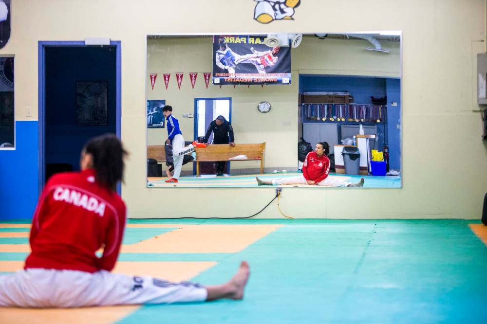 MIKAELA MACKENZIE / WINNIPEG FREE PRESS.
Planning around the pandemic and a year-long delay of the Olympics has been challenging but may fit Skylar's athletic temperament.