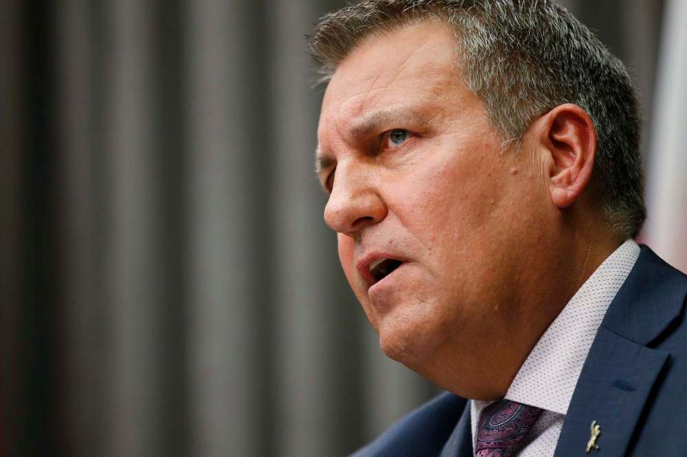 JOHN WOODS / WINNIPEG FREE PRESS FILES
Manitoba Education Minister Cliff Cullen: “We’re not going to engage in partisan politics in the classroom.”