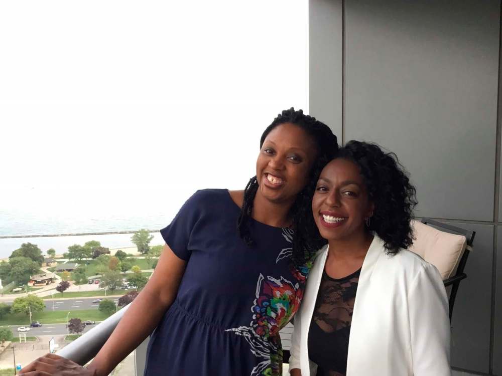Supplied
The Porter showrunners Annmarie Morais and Marsha Greene.
