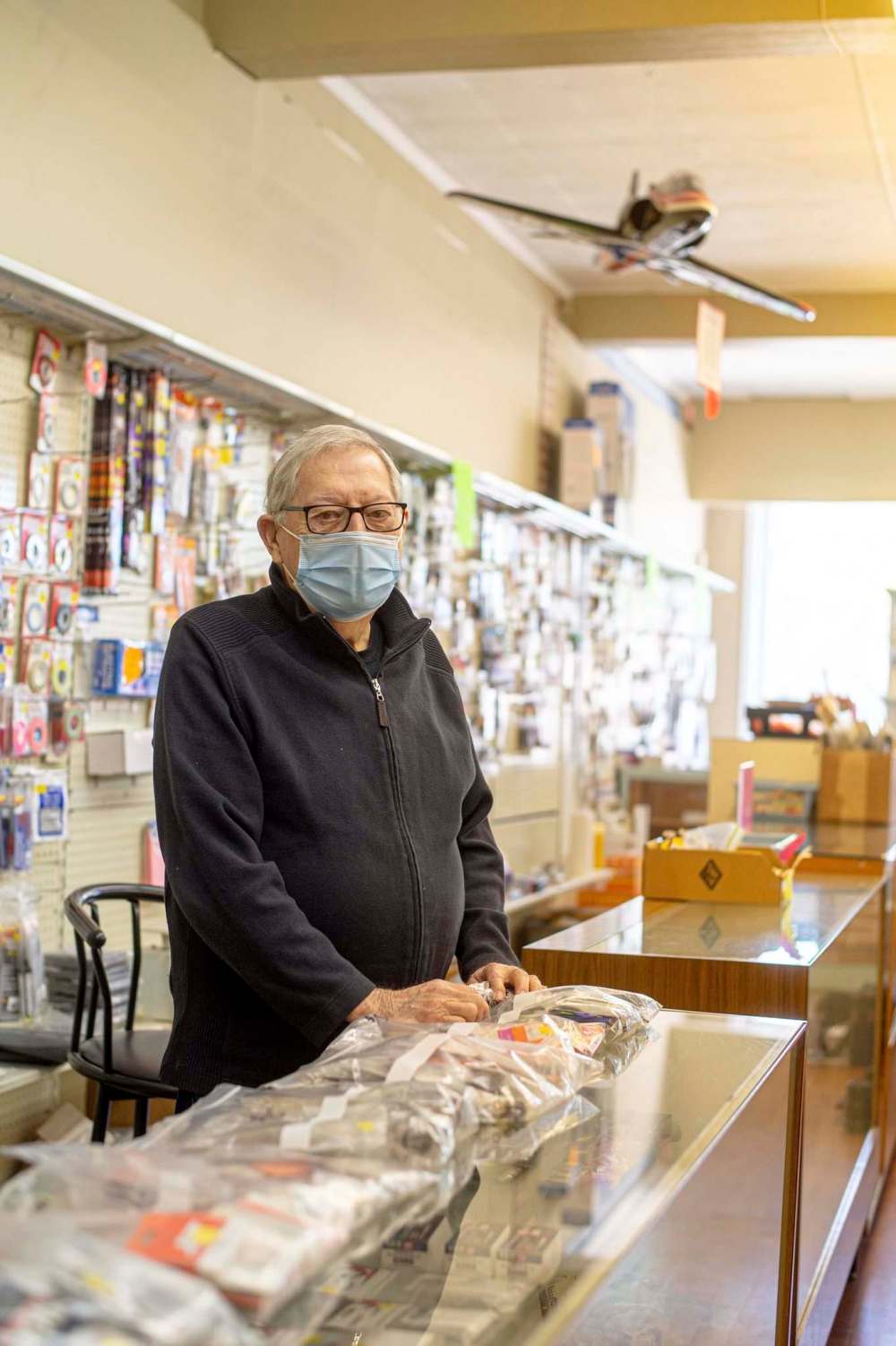 MIKE SUDOMA / WINNIPEG FREE PRESS
Gerry Fingler, 82, opened the Cellar Dwellar during a boom in interest in model building.