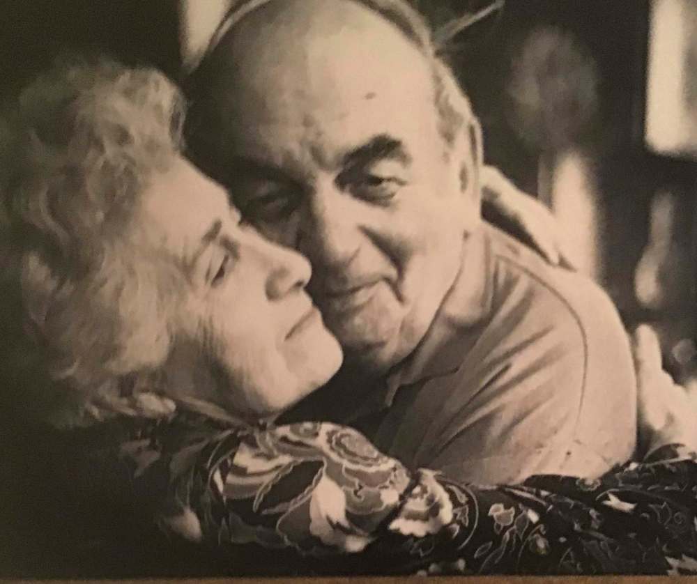 Supplied
Waldman and her beloved husband Bert.